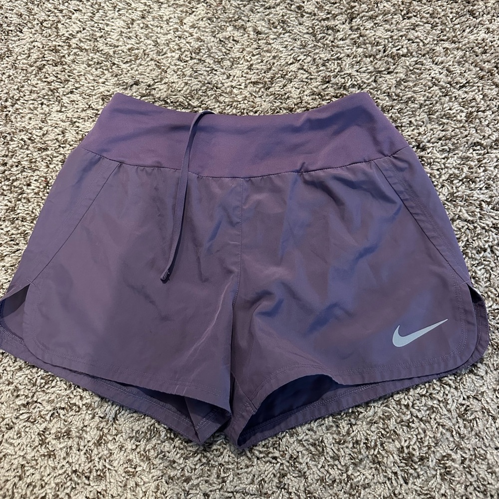 Nike Purple Athletic Shorts Lightweight Performance